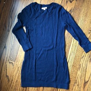 GAP maternity navy 3/4 length top